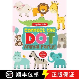 【3-4周达】Connect the Dot Animal Party! The Activity Book [9781683260813]
