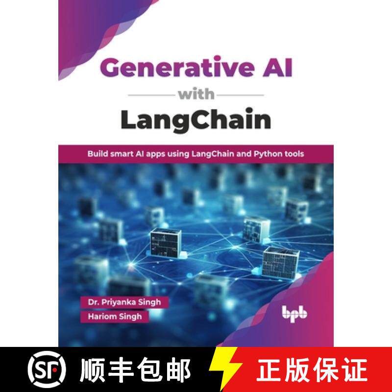 【3-4周达】Generative AI with LangChain: Build smart AI apps using LangChain and Python tools (Englis... [9789365896497]