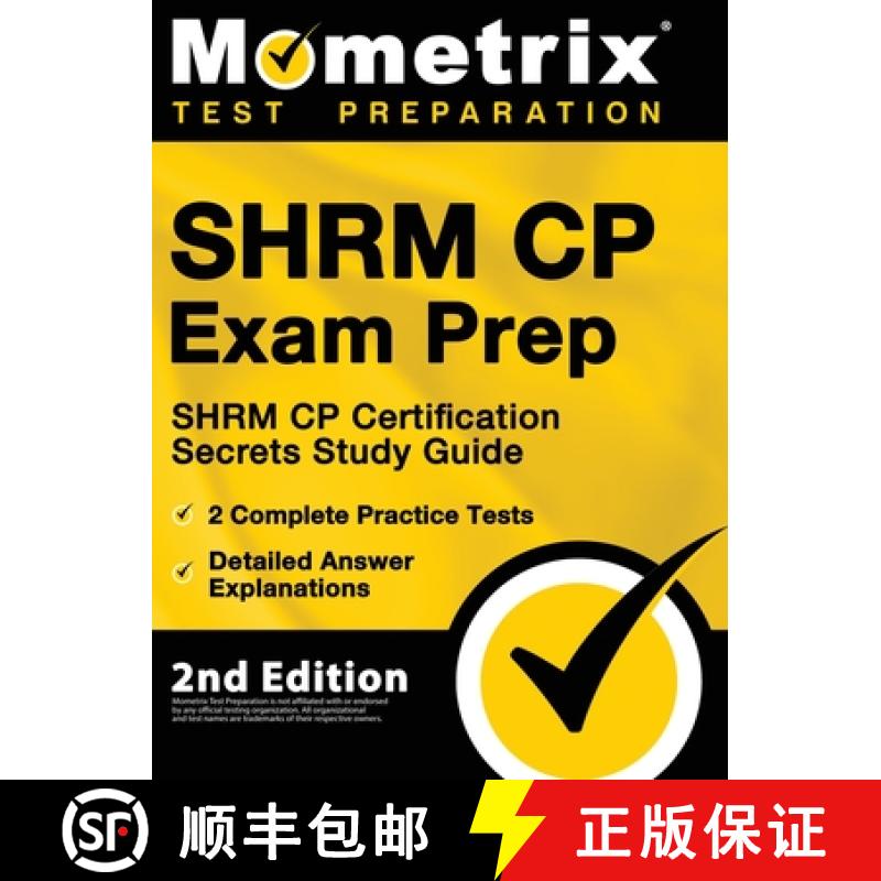 【3-4周达】SHRM CP Exam Prep - SHRM CP Certification Secrets Study Guide, 2 Complete Practice Tests, ... [9781516718979]