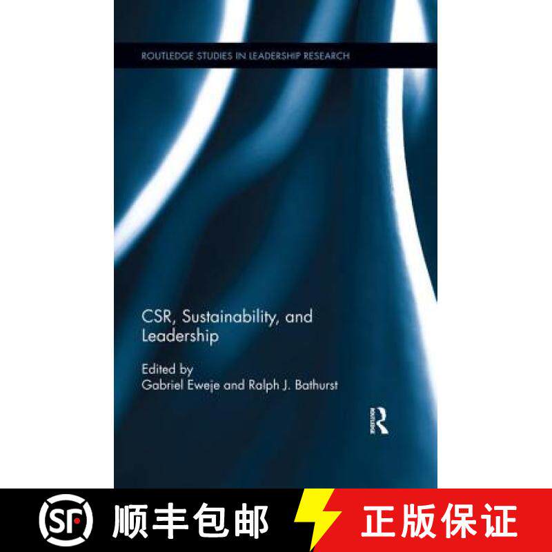 【3-4周达】CSR, Sustainability, and Leadership [9780367026585]