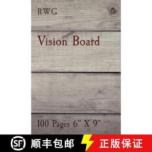 【3-4周达】Vision Board: 100 Pages 6 X 9 [9781794838017]