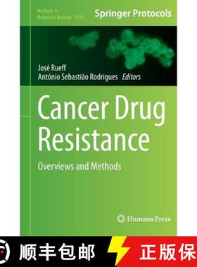 【3-4周达】Cancer Drug Resistance : Overviews and Methods [9781493933457]