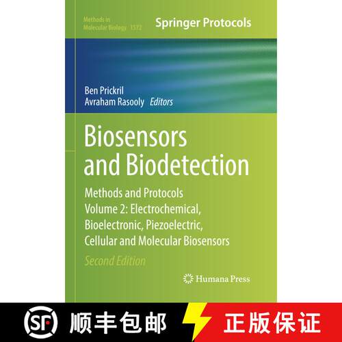 【3-4周达】Biosensors and Biodetection : Methods and Protocols, Volume 2: Electrochemical, Bioelectro... [9781493983360]