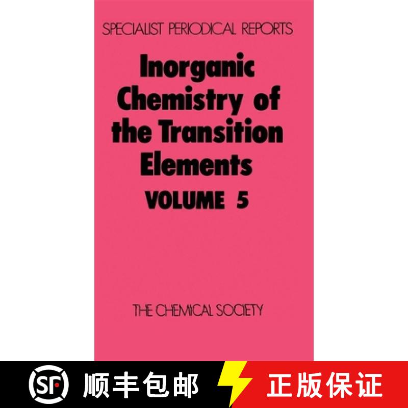 【3-4周达】Inorganic Chemistry of the Transition Elements : Volume 5 [9780851865409]
