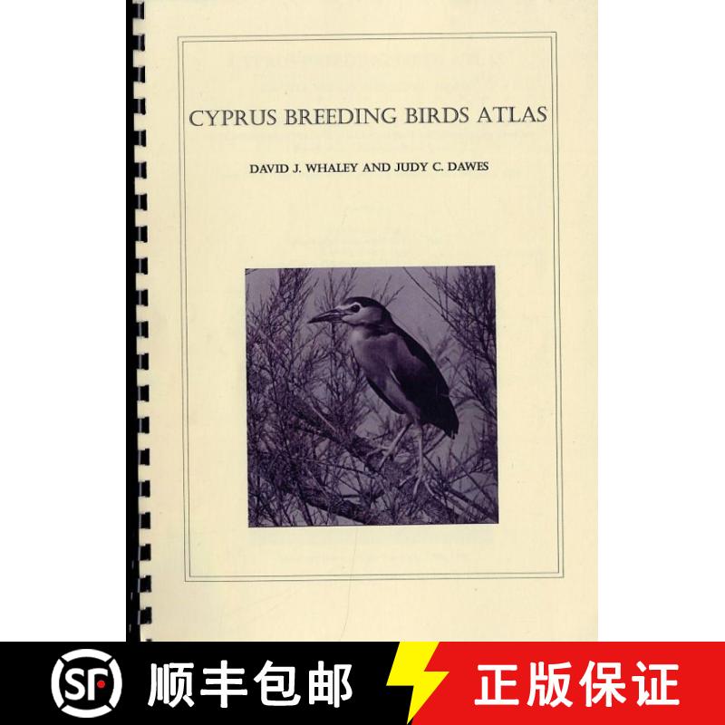 【3-4周达】Cyprus Breeding Birds Atlas [9789963890606]