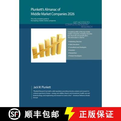 预订 Plunkett's Almanac of Middle Market Companies 2026: Middle Market Industry Market Research, Stat... [9781647880866]