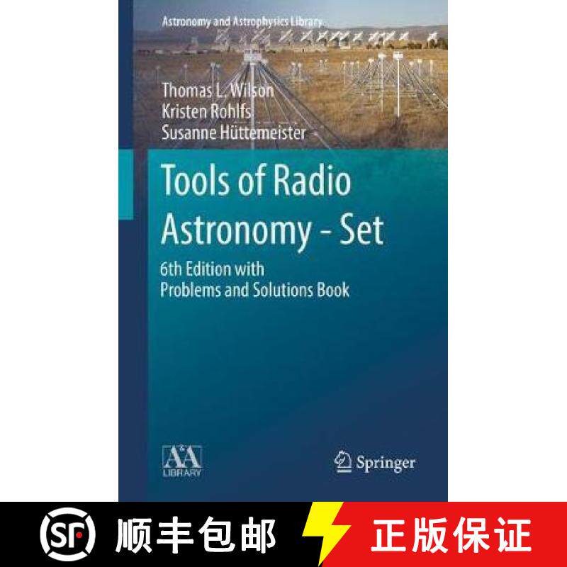 【3-4周达】Tools of Radio Astronomy - Set: 6th Edition with Problems and Solutions Book [9783030032654]