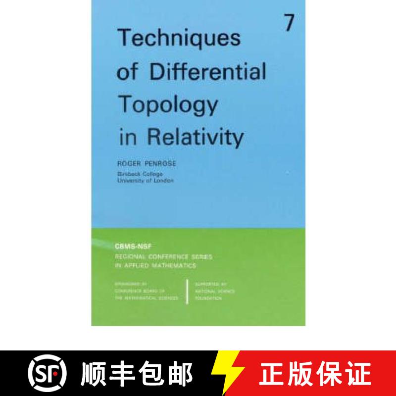 【3-4周达】Techniques of Differential Topology in Relativity [9780898710052]