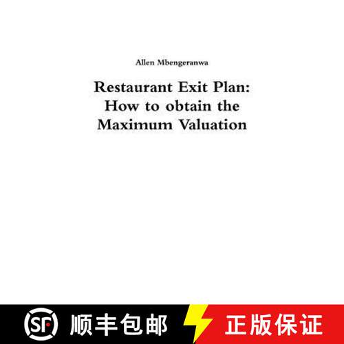 【3-4周达】Restaurant Exit Plan: How to obtain the Maximum Valuation [9781326149871]