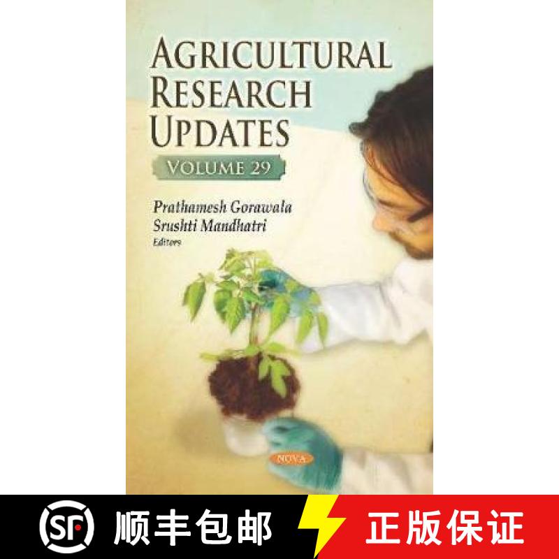 【3-4周达】Agricultural Research Updates. Volume 29 [9781536174182]