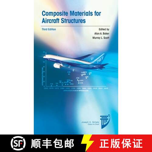 【3-4周达】精装 Composite Materials for Aircraft Structures [9781624103261]