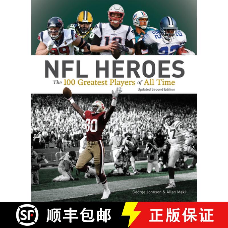 【2-3周达】NFL Heroes: The 100 Greatest Players of All Time [9780228103479]