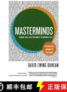 【3-4周达】Masterminds: Genius, Dna, and the Quest to Rewrite Life [9780060537395]