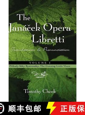 预订 Pr'hody lisky Bystrousky, The Cunning Little Vixen: Translations and Pronunciation, Volume 1 [9780810846715]