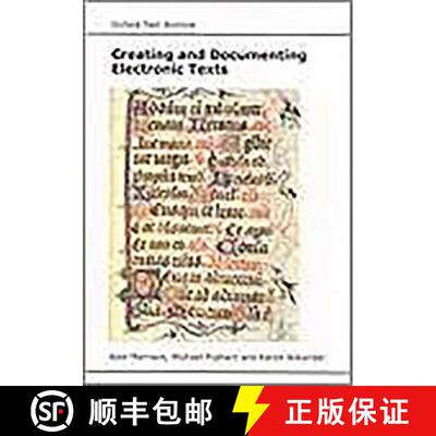 【3-4周达】Creating and Documenting Electronic Texts [9781842170120]