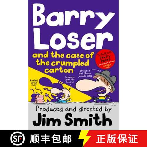 【3-4周达】Barry Loser and the Case of the Crumpled Carton (the Barry Loser Series) [9781405268035]