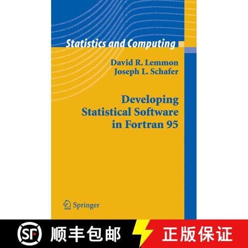 【3-4周达】Developing Statistical Software in Fortran 95 [9780387238173]