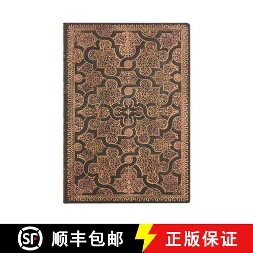 【3-4周达】精装 Enigma (Le Gascon) Midi Unlined Journal [9781439793442]