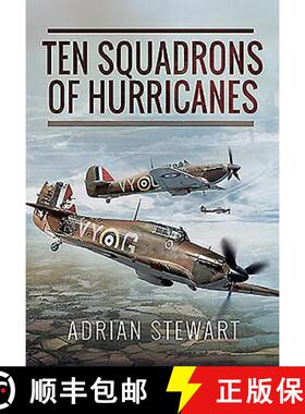 【3-4周达】精装 Ten Squadrons of Hurricanes [9781473848429]