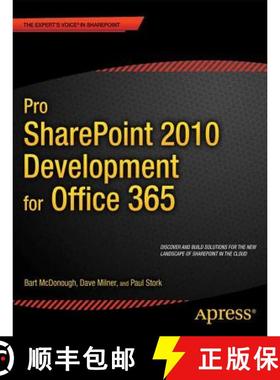 【3-4周达】Pro SharePoint 2010 Development for Office 365 [9781430241829]