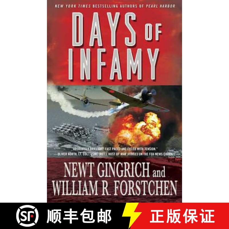 【3-4周达】Days of Infamy: A Pacific War Series Novel [9780312560904]
