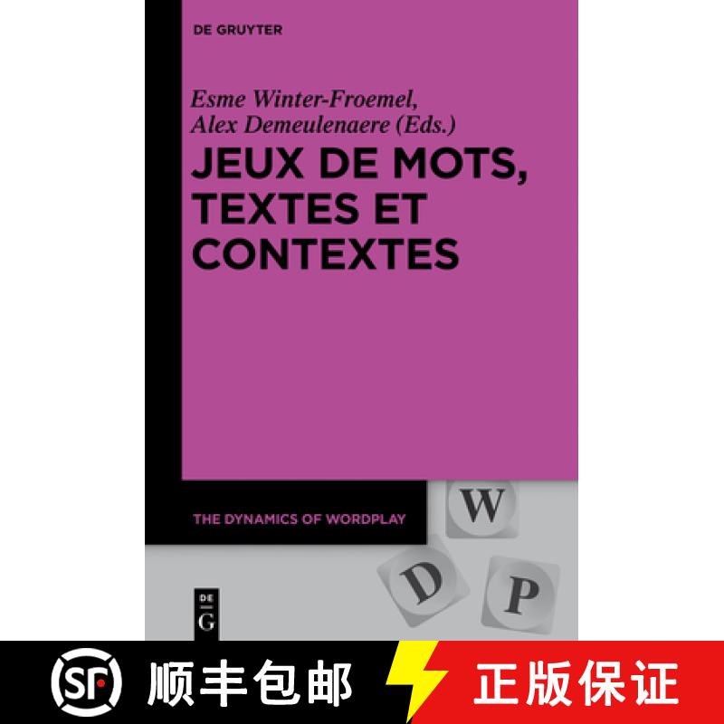【3-4周达】Jeux de mots, textes et contextes [9783110586381]