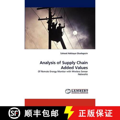 【3-4周达】Analysis of Supply Chain Added Values [9783838360317]
