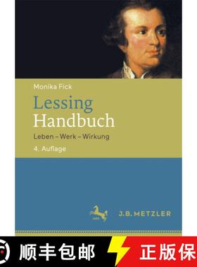 【3-4周达】Lessing-Handbuch: Leben - Werk - Wirkung [9783476025777]