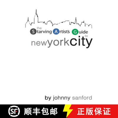 【3-4周达】Starving Artist's Guide to New York City [9780557367535]