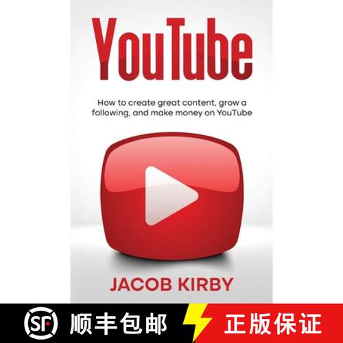 【3-4周达】YouTube: How to create great content, grow a following, and make money on YouTube [9781959018360]