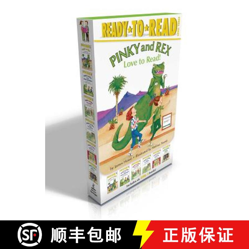 【3-4周达】Pinky and Rex Love to Read!: Pinky and Rex; Pinky and Rex and the Mean Old Witch; Pinky an... [9781481467759]