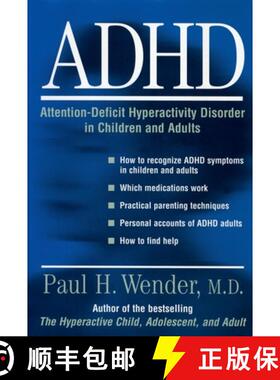 【3-4周达】ADHD: Attention-Deficit Hyperactivity Disorder in Children, Adolescents, and Adults: Atten... [9780195113495]