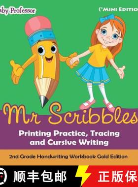 【3-4周达】Mr Scribbles - Printing Practice, Tracing and Cursive Writing | 2nd Grade Handwriting Work... [9781683055457]