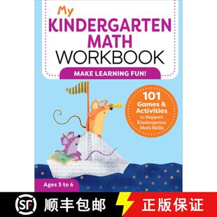 Kindergarten 101 Support 9781641524636 Math 4周达 and Games Workbook Skills Activities