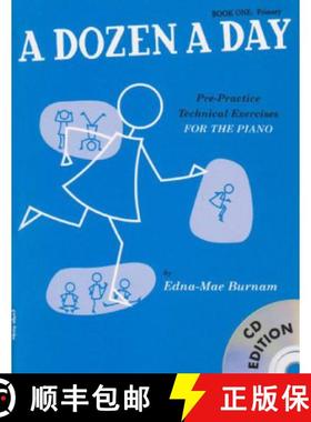 【3-4周达】Dozen a Day Book 1 + CD Primary: Book One - Primary Edition (Book And CD) - A Dozen A Day ... [9781847726414]