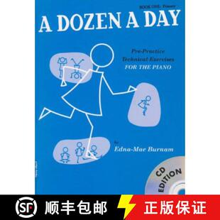 【3-4周达】Dozen a Day Book 1 + CD Primary: Book One - Primary Edition (Book And CD) - A Dozen A Day ... [9781847726414]