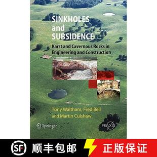 Karst 4周达 9783642058516 Subsidence and Cavernous Construction Engineering Rocks Sinkholes