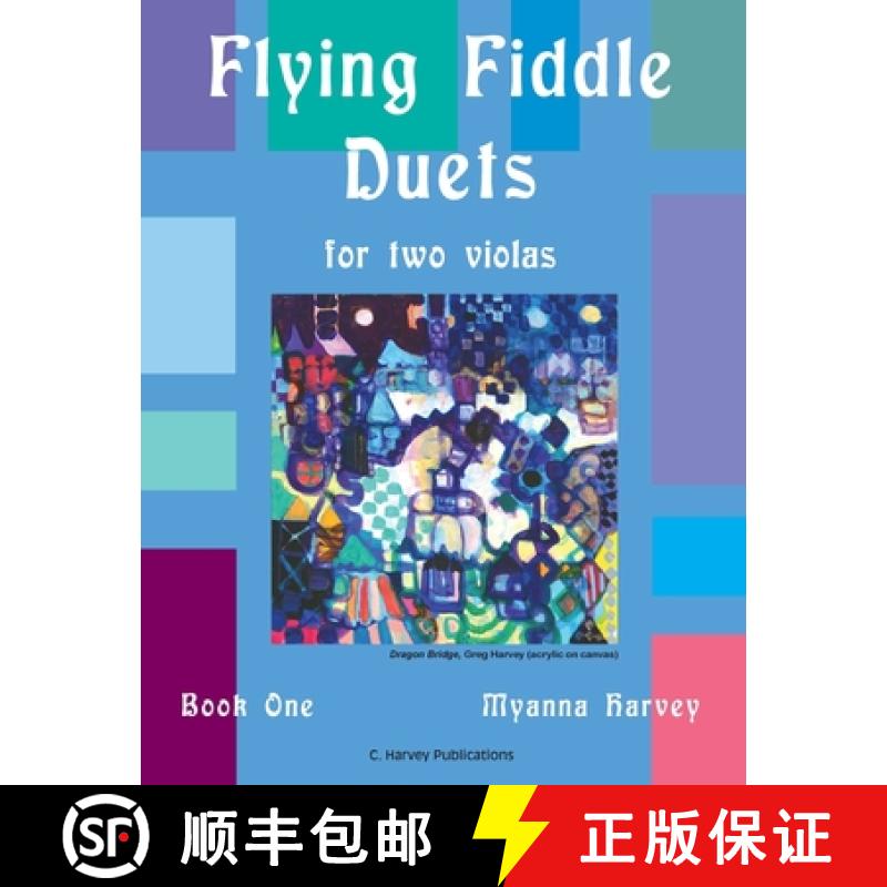 【3-4周达】Flying Fiddle Duets for Two Violas, Book One [9781635231137]
