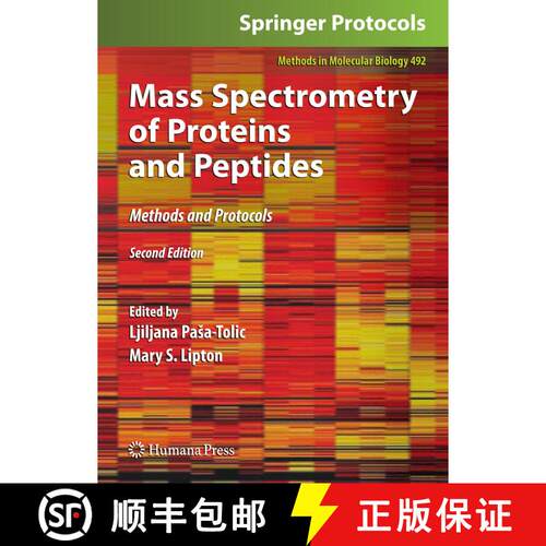 【3-4周达】Mass Spectrometry of Proteins and Peptides: Methods and Protocols, Second Edition (2nd ed.... [9781627037969]