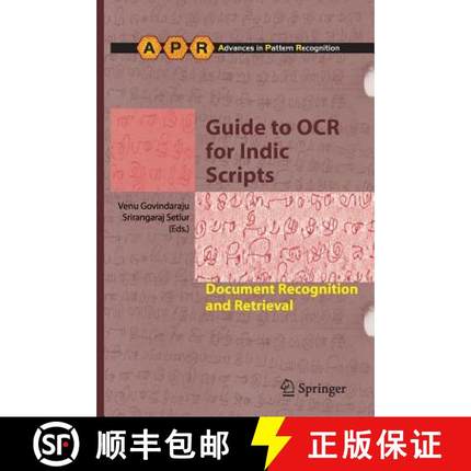 【3-4周达】Guide to OCR for Indic Scripts: Document Recognition and Retrieval [9781447125181]