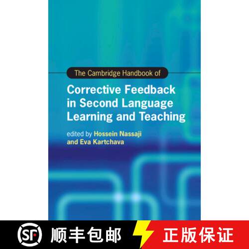 预订 精装 The Cambridge Handbook of Corrective Feedback in Second Language Learning and Teaching [9781108499101]