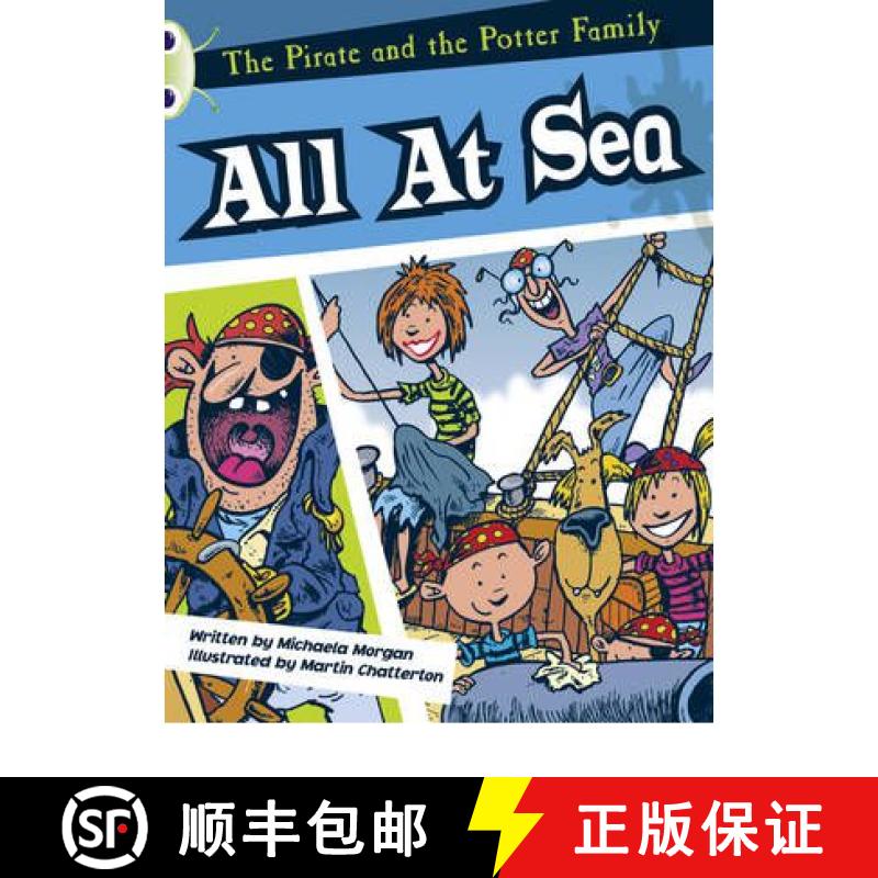 【3-4周达】Bug Club White A/2A The Pirates and the Potter Family: All at Sea 6-pack: - Bug Club White... [9780433017738]