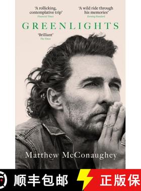 【3-4周达】Greenlights : Raucous stories and outlaw wisdom from the Academy Award-winning actor [9781472280879]