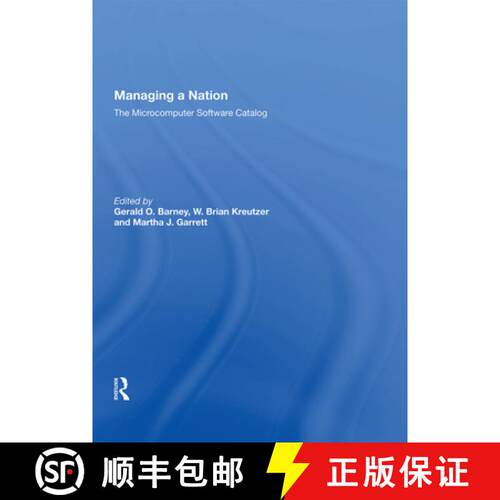 【3-4周达】精装 Managing a Nation: The Microcomputer Software Catalog--Second Edition [9780367012380]