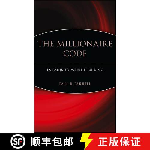 【3-4周达】精装 The Millionaire Code: 16 Paths To Wealth Building [Wiley金融] [9780471426165]