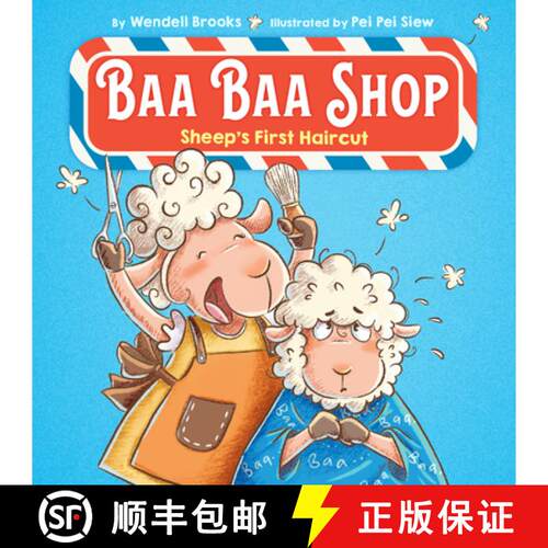 【3-4周达】精装 Baa Baa Shop: Sheep's First Haircut [9781523529186]