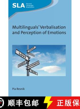 【3-4周达】精装 Multilinguals' Verbalisation and Perception of Emotions [9781788920032]