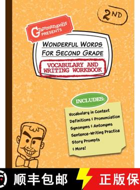 【3-4周达】Wonderful Words for Second Grade Vocabulary and Writing Workbook : Definitions, Usage in C... [9781644420522]