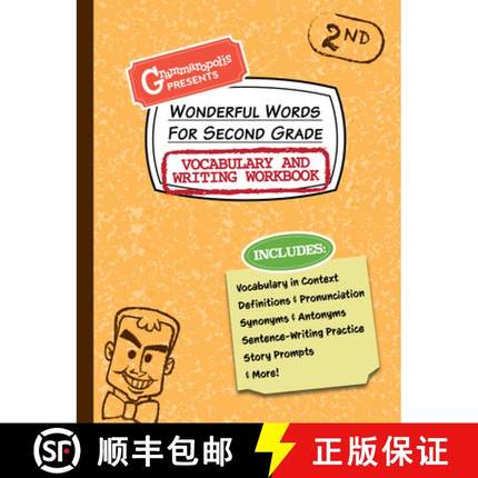 【3-4周达】Wonderful Words for Second Grade Vocabulary and Writing Workbook : Definitions, Usage in C... [9781644420522]