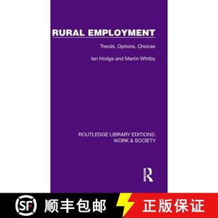 Rural Employment Trends Choices 4周达 Options 9781032813080
